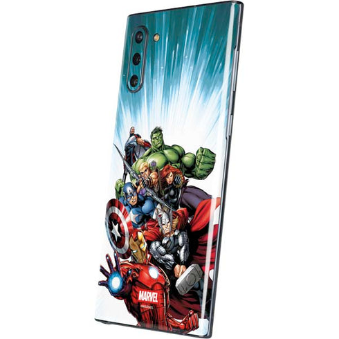 Marvel Avengers Team Galaxy Note 10 Skin